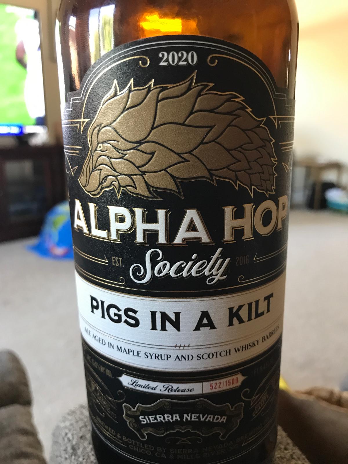 Alpha Hop Society: Pigs In A Kilt