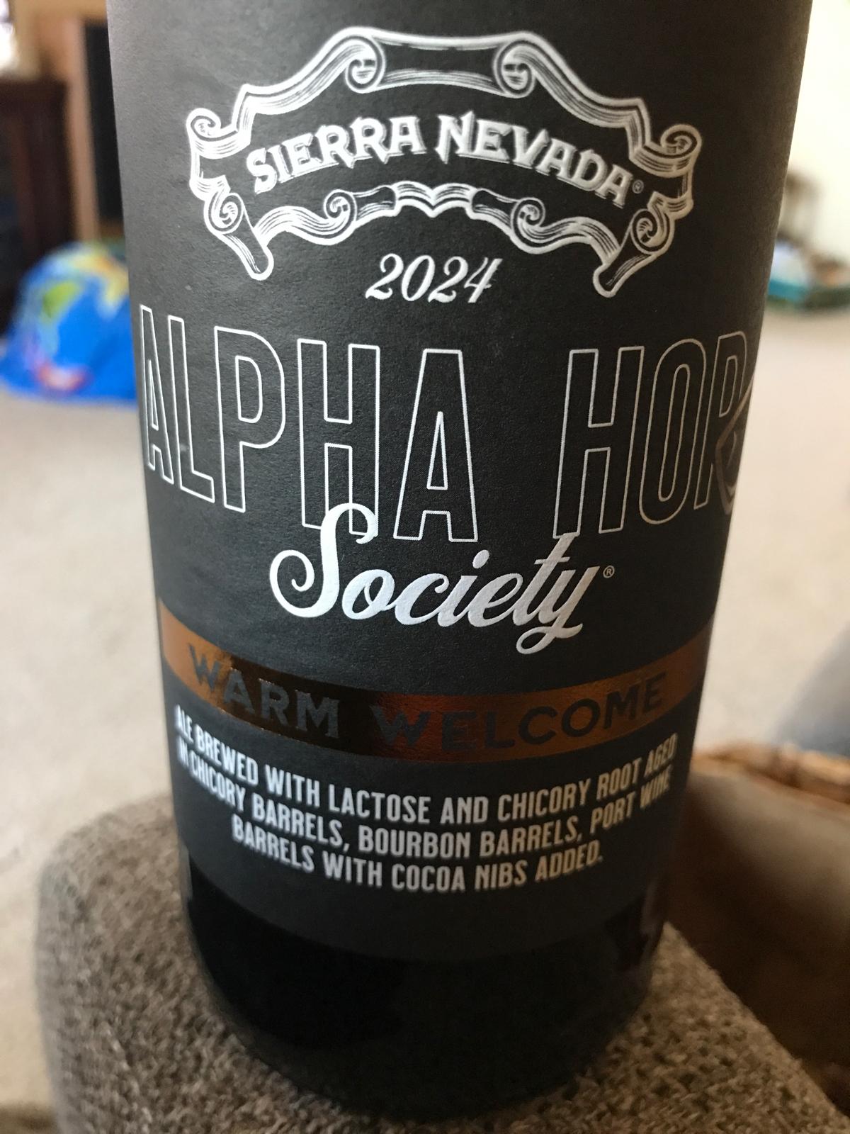 Alpha Hop Society: Warm Welcome