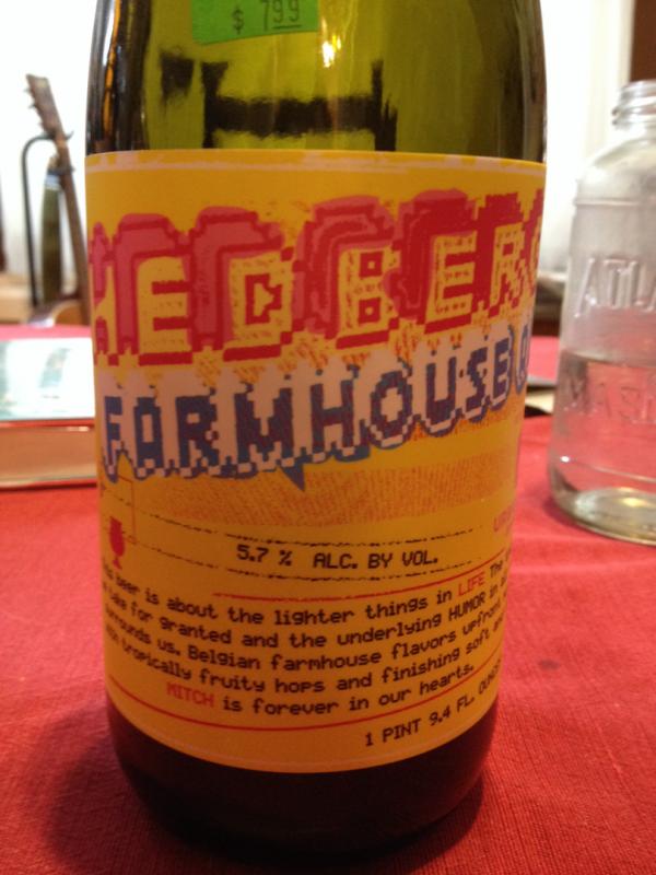 Hedberg Farmhouse Ale