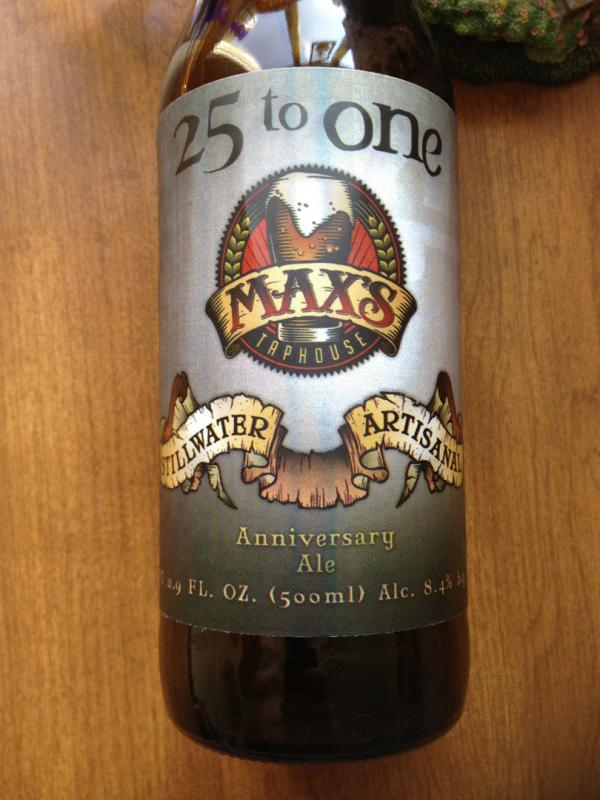 25 To One Anniversary Ale