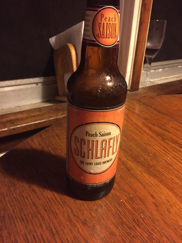 Schlafly Peach Saison Ale