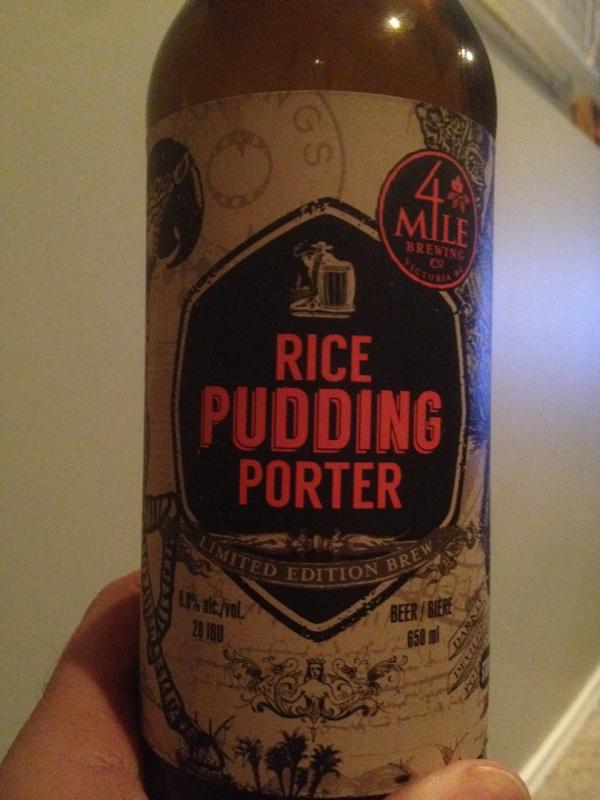 Rice Pudding Porter