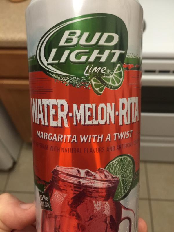 Bud Light Lime Water-Melon-Rita