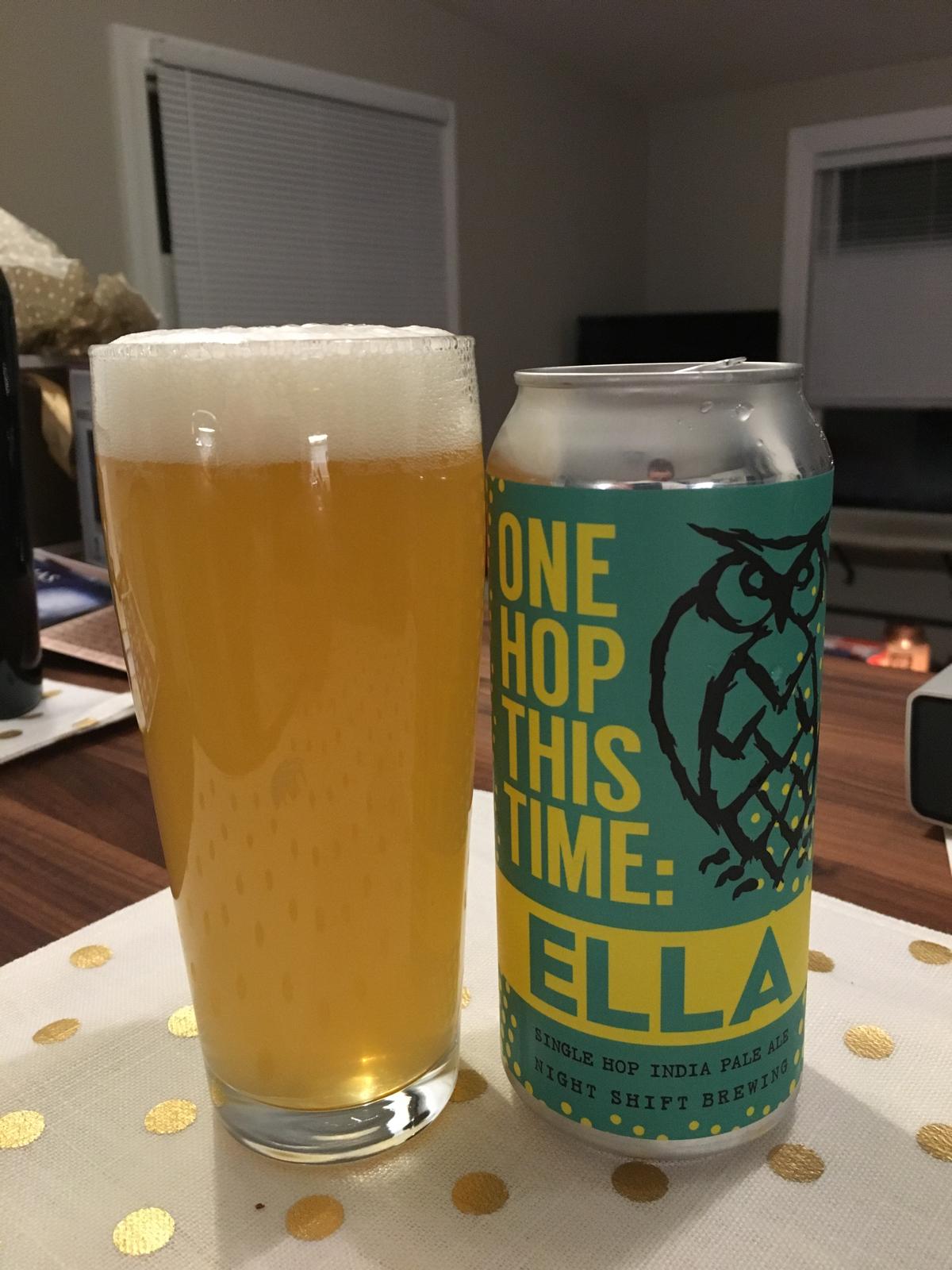 One Hop This Time: Ella