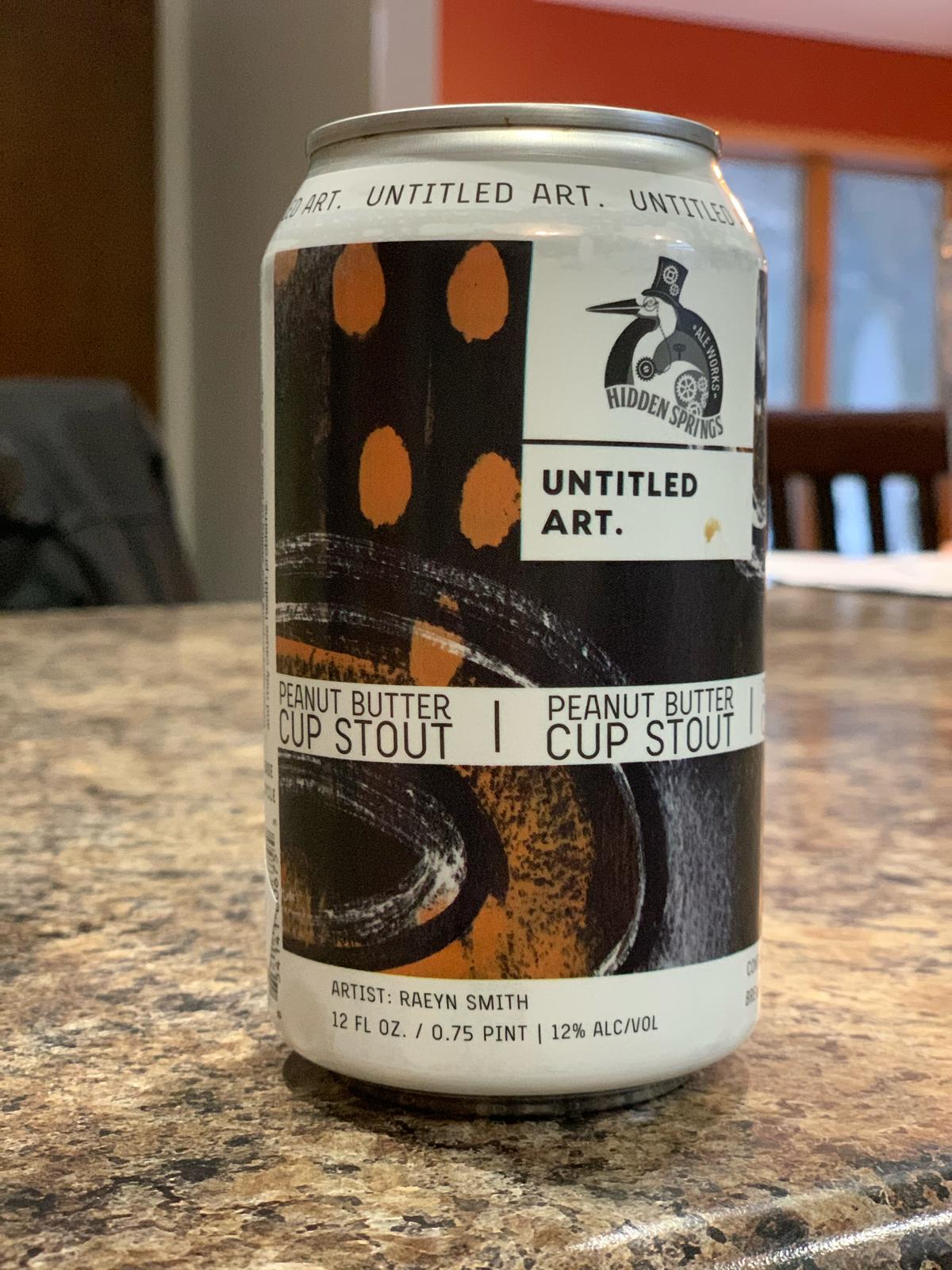 Peanut Butter Cup Stout (Collaboration with Hidden Springs Ale Works)