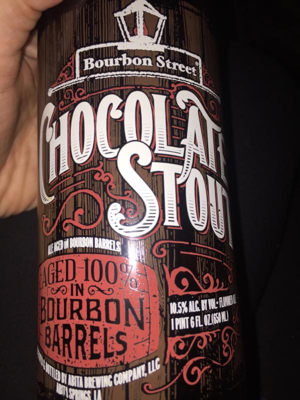 Bourbon Street Chocolate Stout