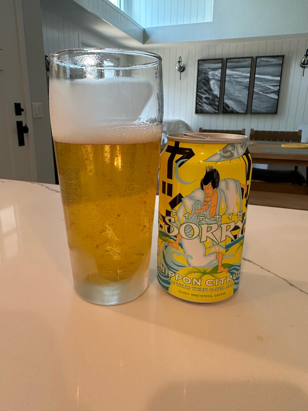 Sorry Nippon Citrus Ale