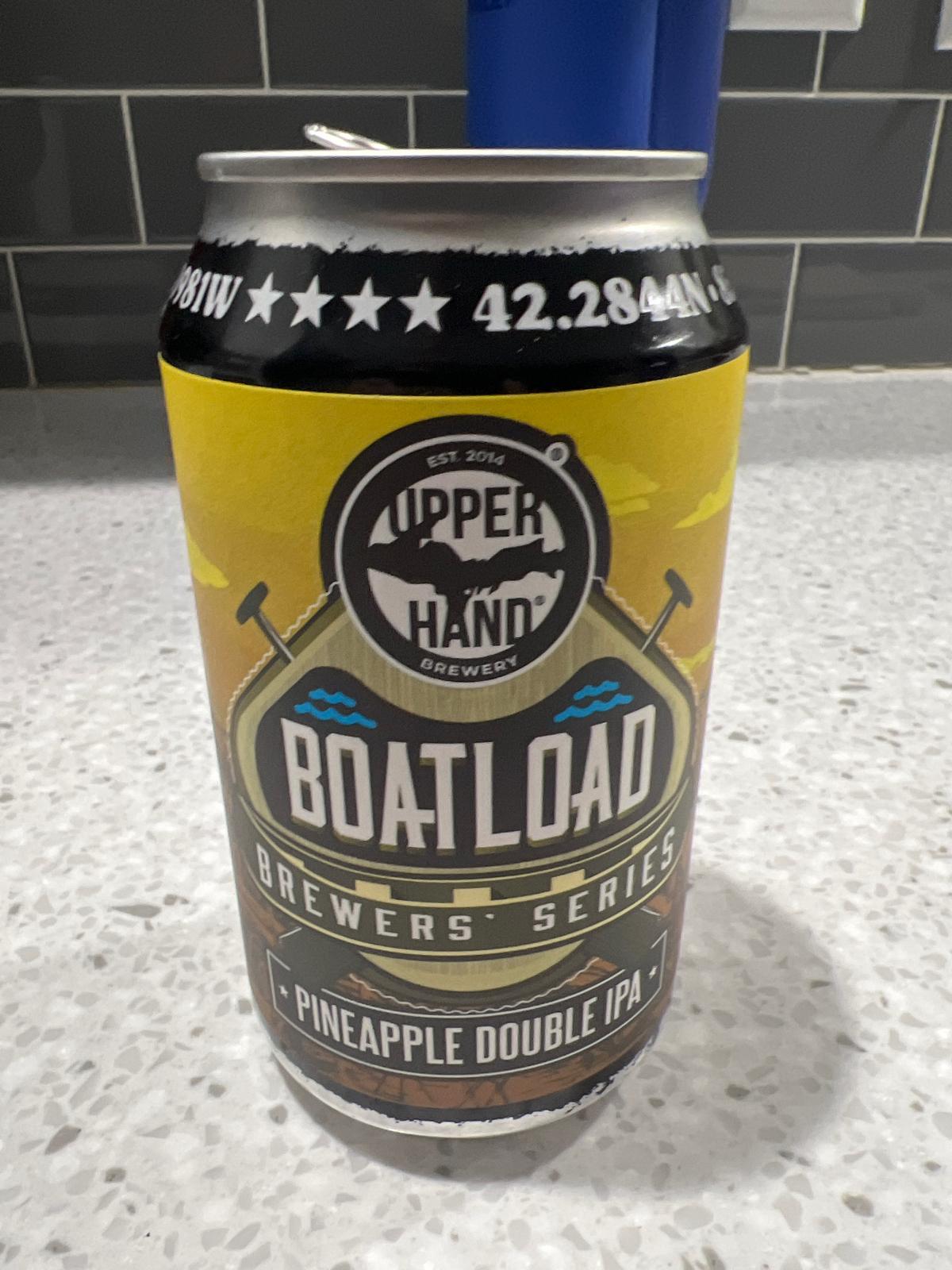 Boatload Brewer Series:  Pineapple Double IPA