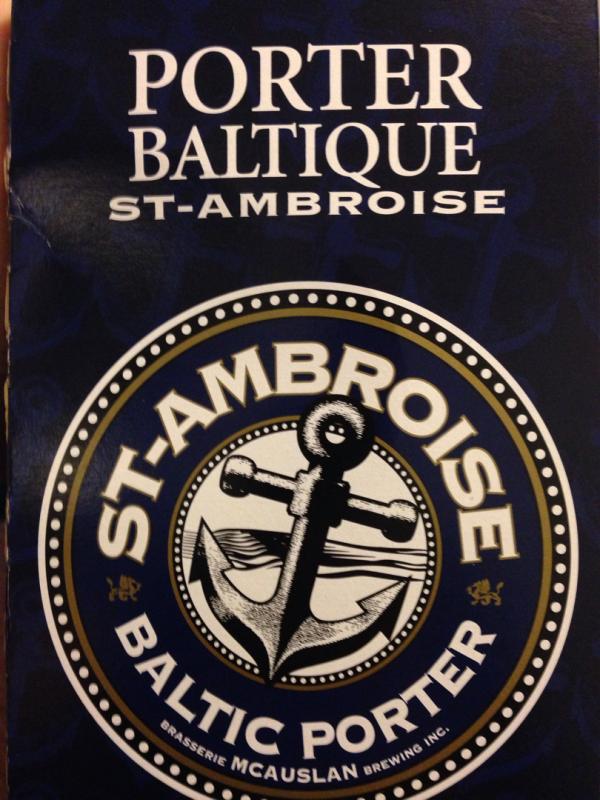 St-Ambroise Baltic Porter