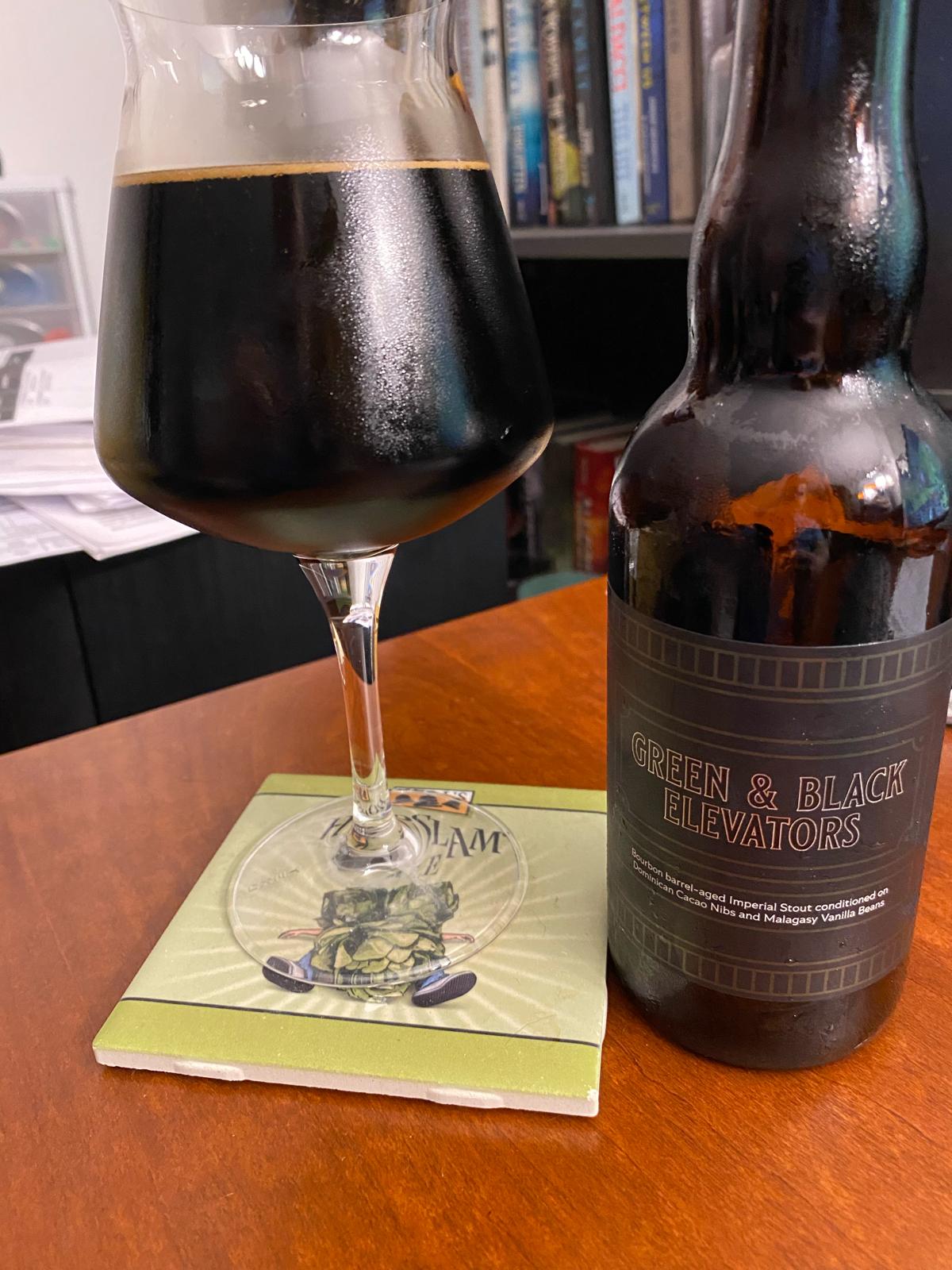 Green & Black Elevators (Bourbon Barrel Aged)