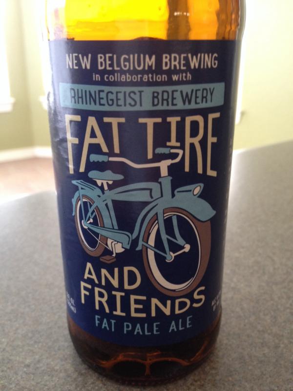 Fat Tire And Friends Fat Pale Ale (Collaboration with Rheingeist Brewery)