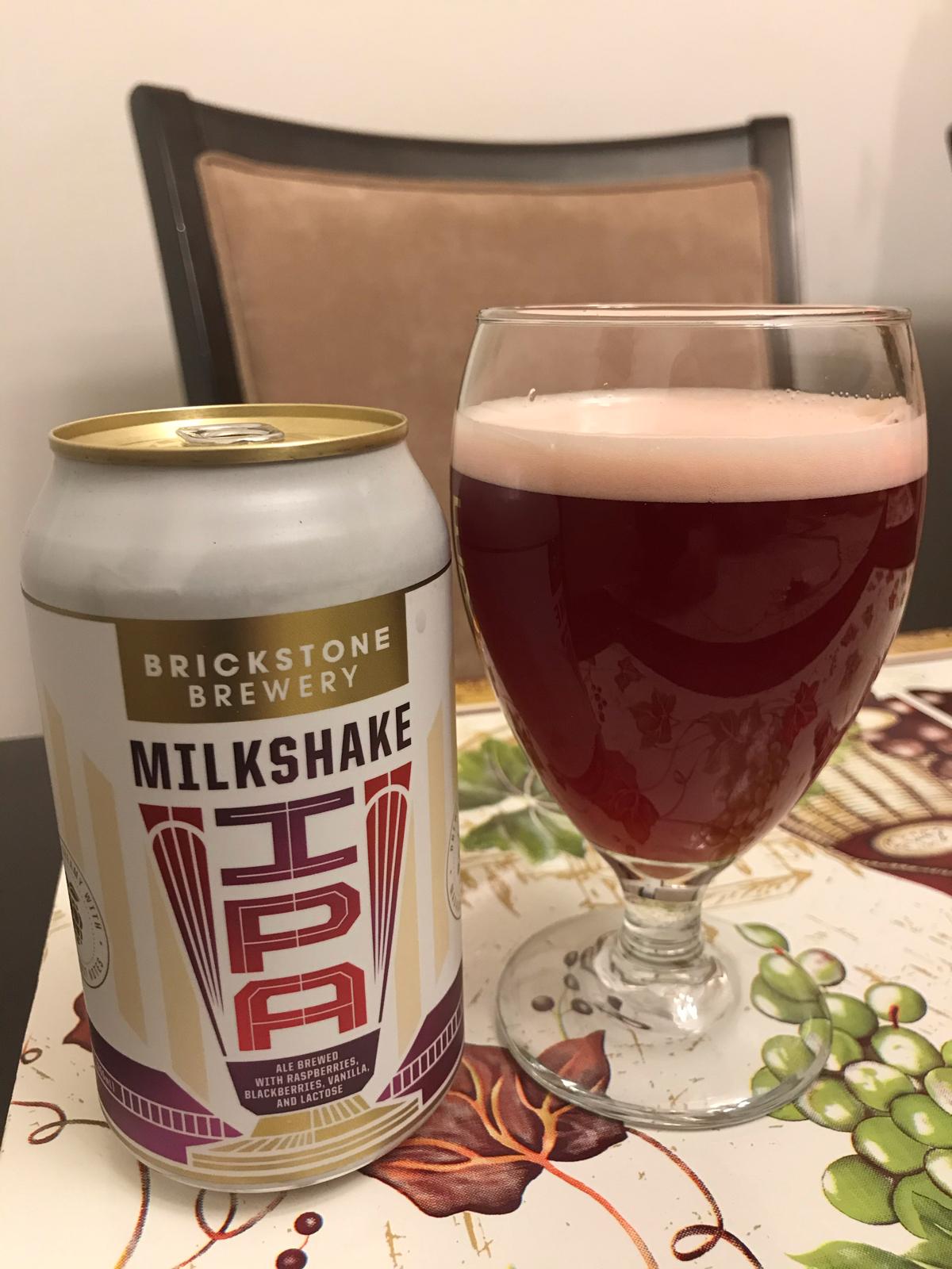 Milkshake IPA with Blackberry & Raspberry