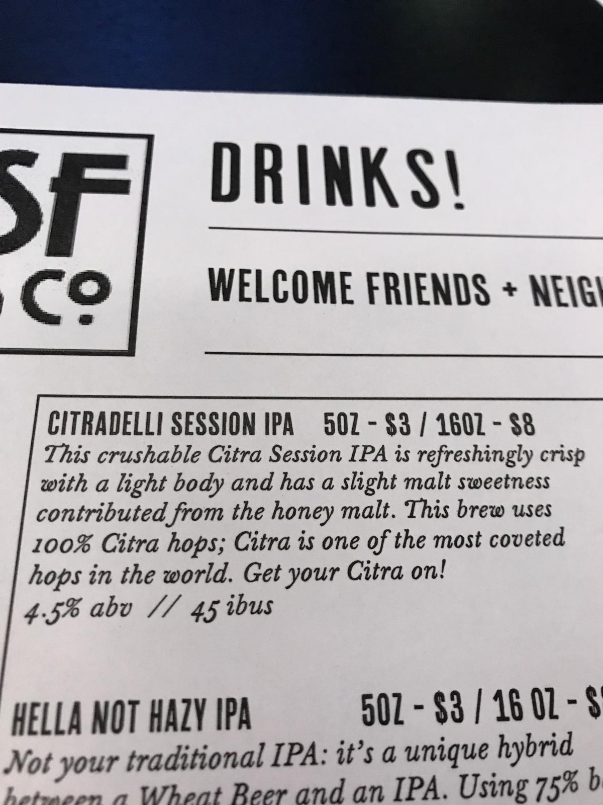 Citradelli Session IPA