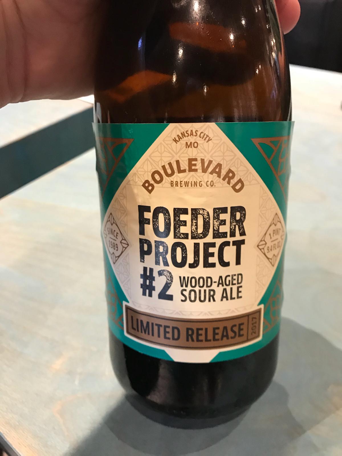 Foeder Project #2 Wood Aged Sour Ale 
