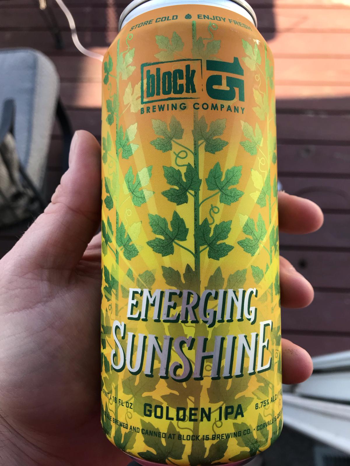 Emerging Sunshine IPA