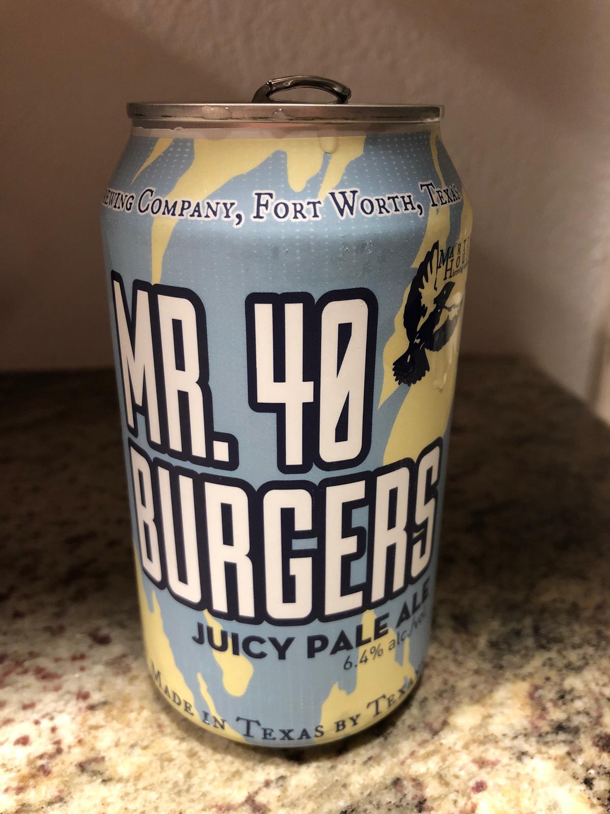 Mr. 40 Burgers