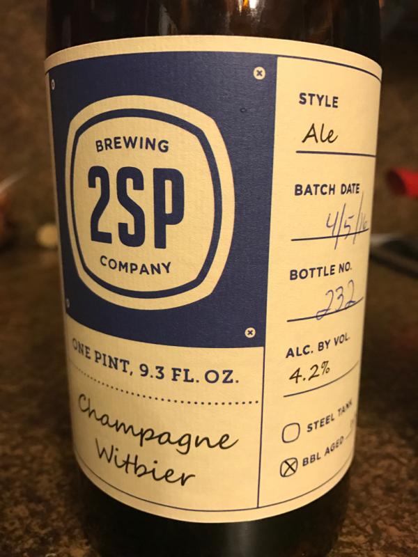 Champagne Witbier 