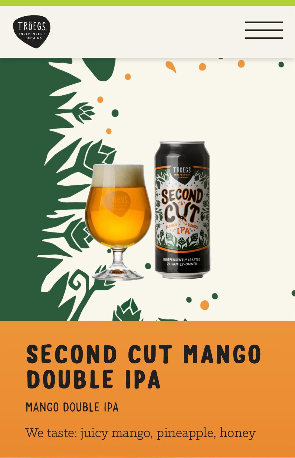 Second Cut Mango Double IPA