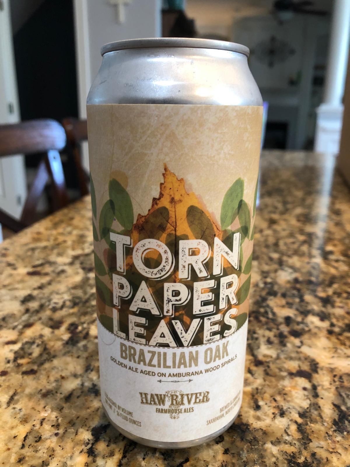 Torn Paper Leaves