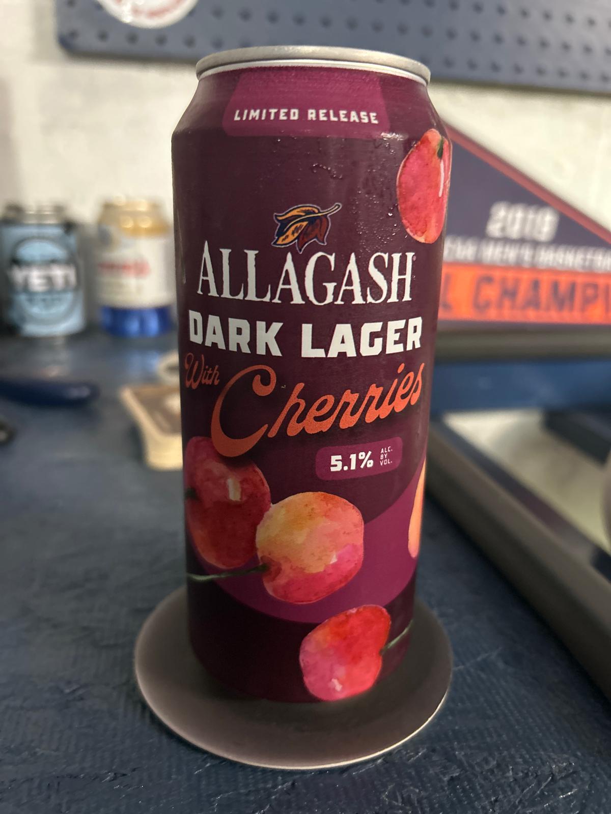 Dark Lager with Cherries