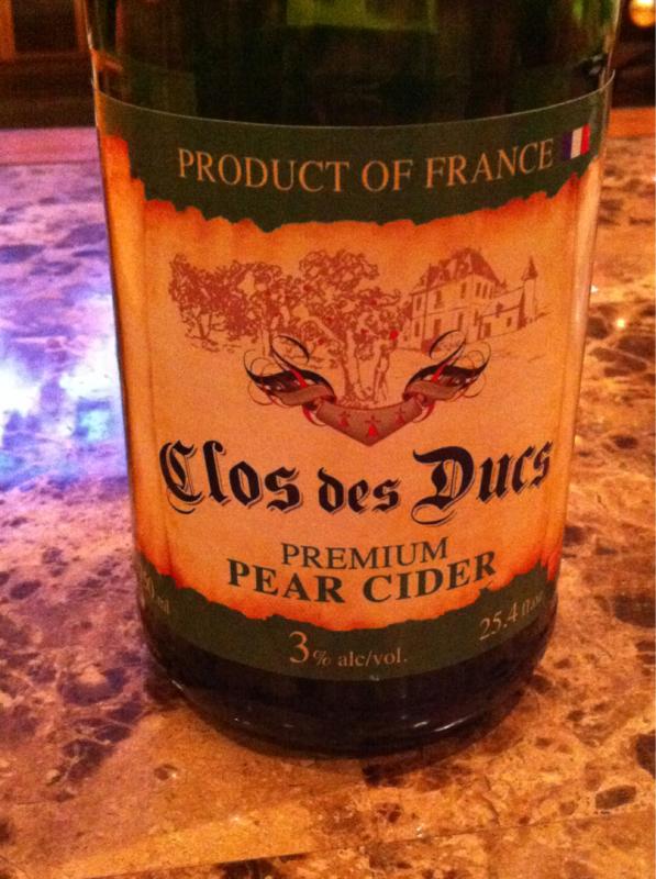 Clos Des Ducs Premium Pear Cider