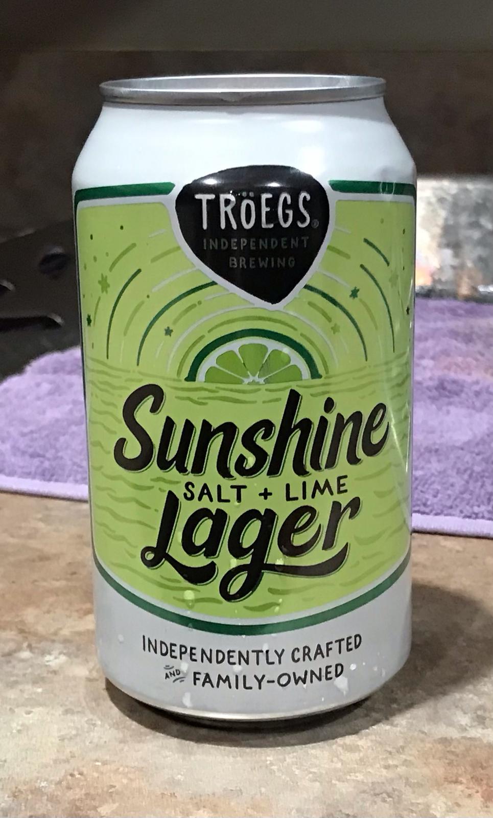 Sunshine Salt   Lime Lager