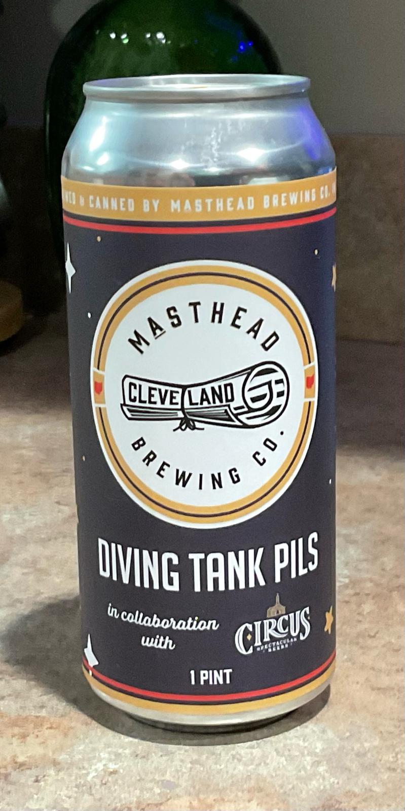 Diving Tank Pils (Collaboration with De Circus Brouwerij)