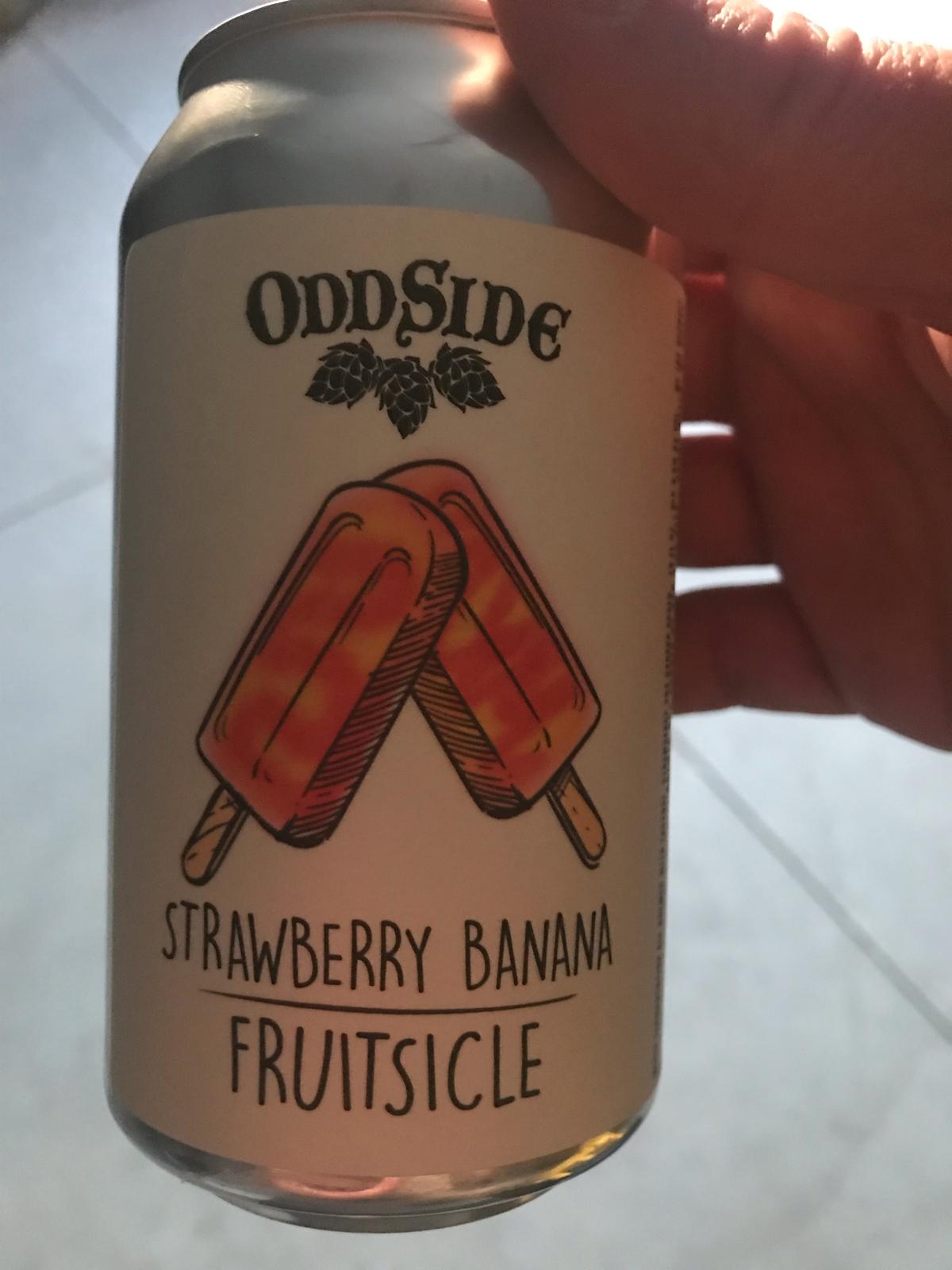 Strawberry Banana Fruitsicle