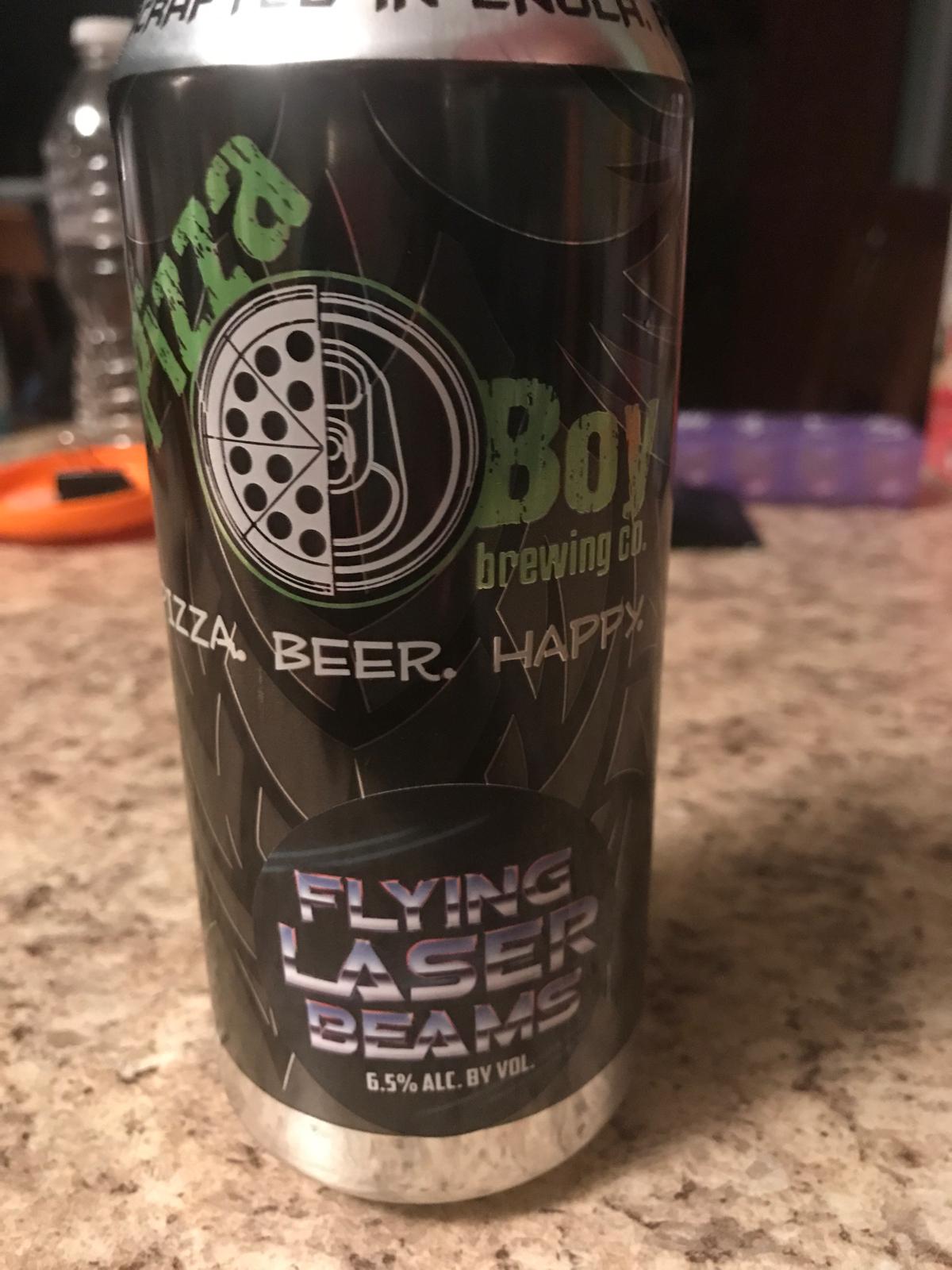 Hop Test #1 (Flying Laserbeams)