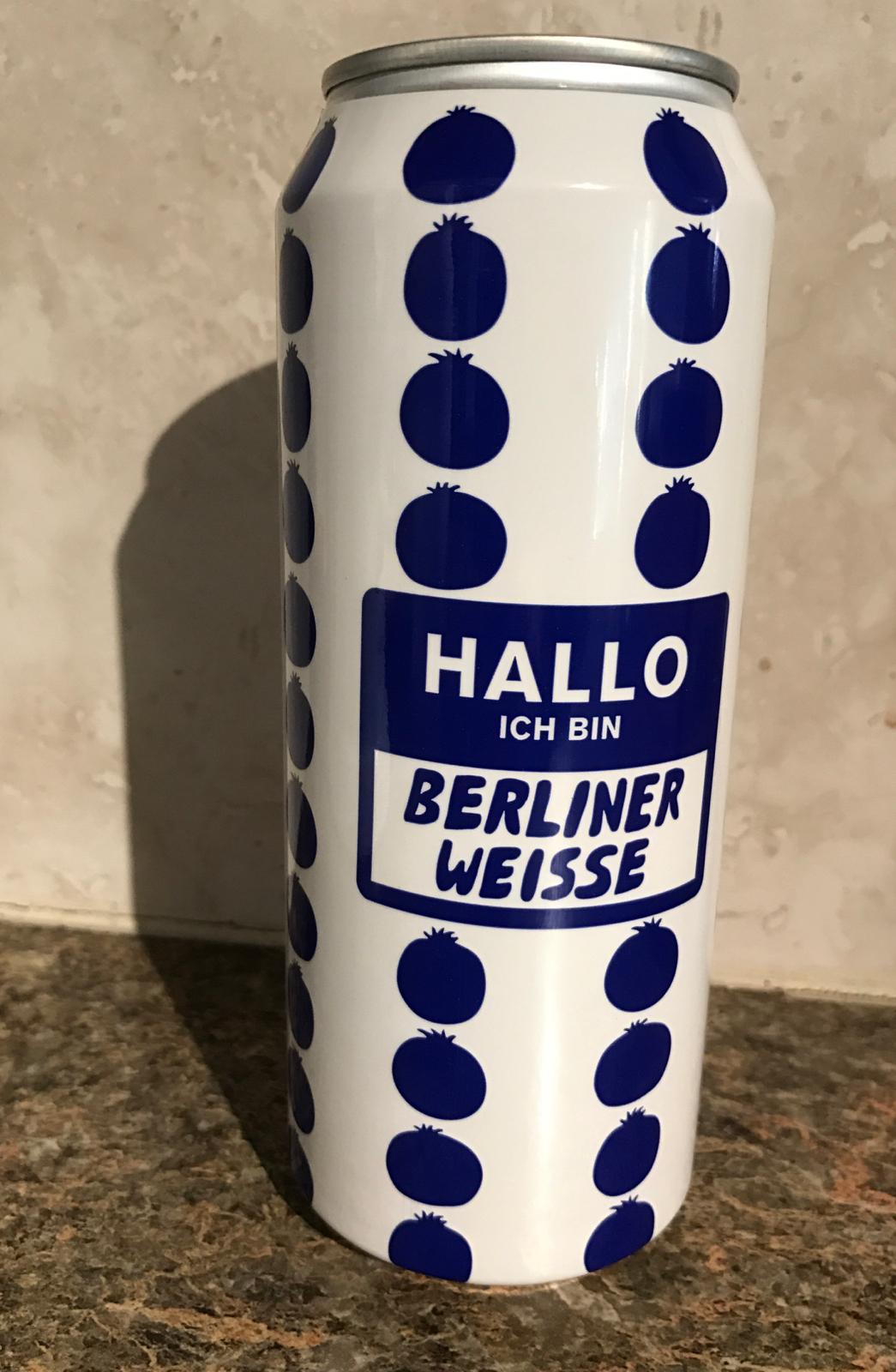 Hallo Ich Bin Berliner Weisse - Blueberry