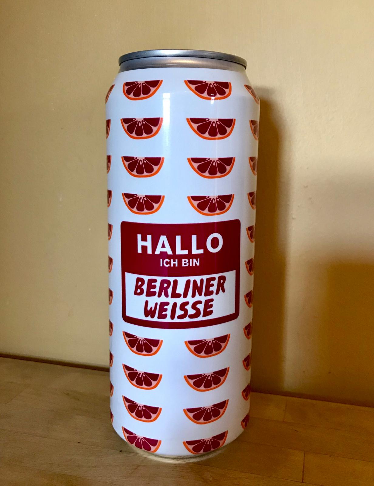 Hallo Ich Bin Berliner Weisse - Blood Orange