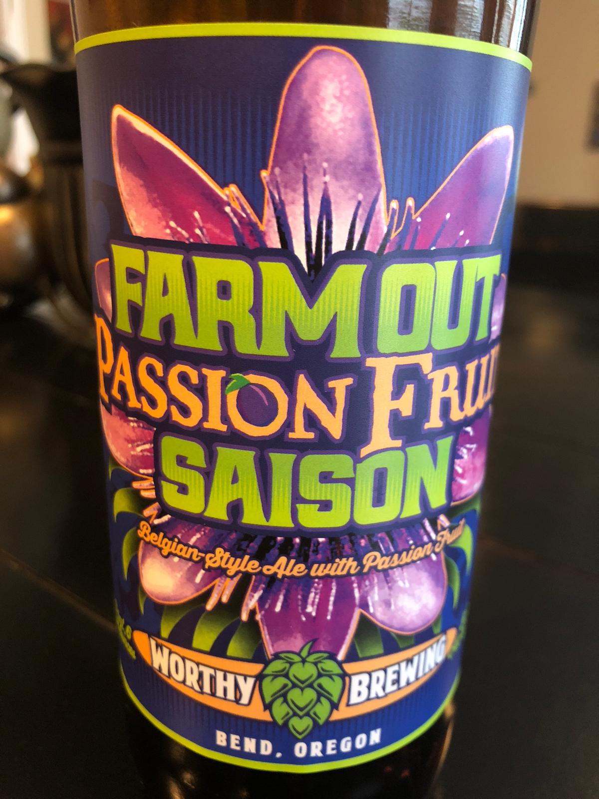 Farm Out Passion Fruit Saison