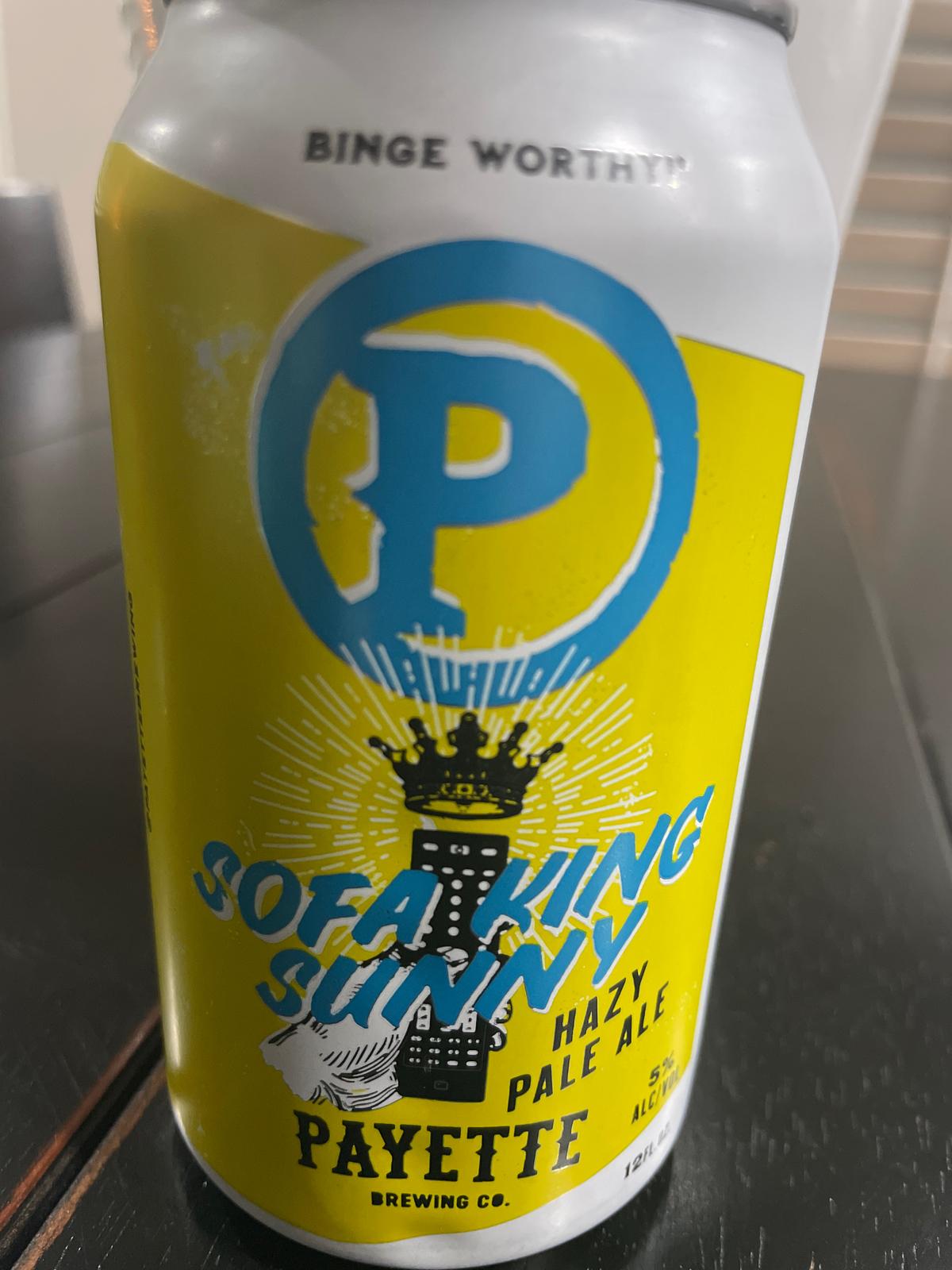 Sofa King Sunny Hazy Pale Ale