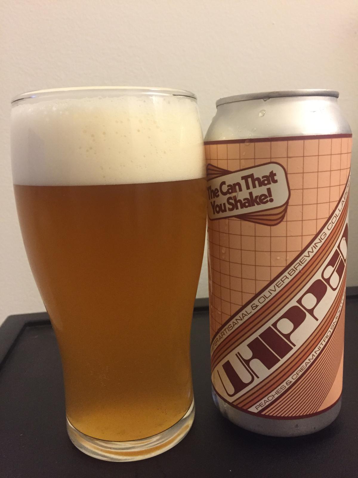 Whipped: Peaches And Cream Nitro Smoothie Sour Ale