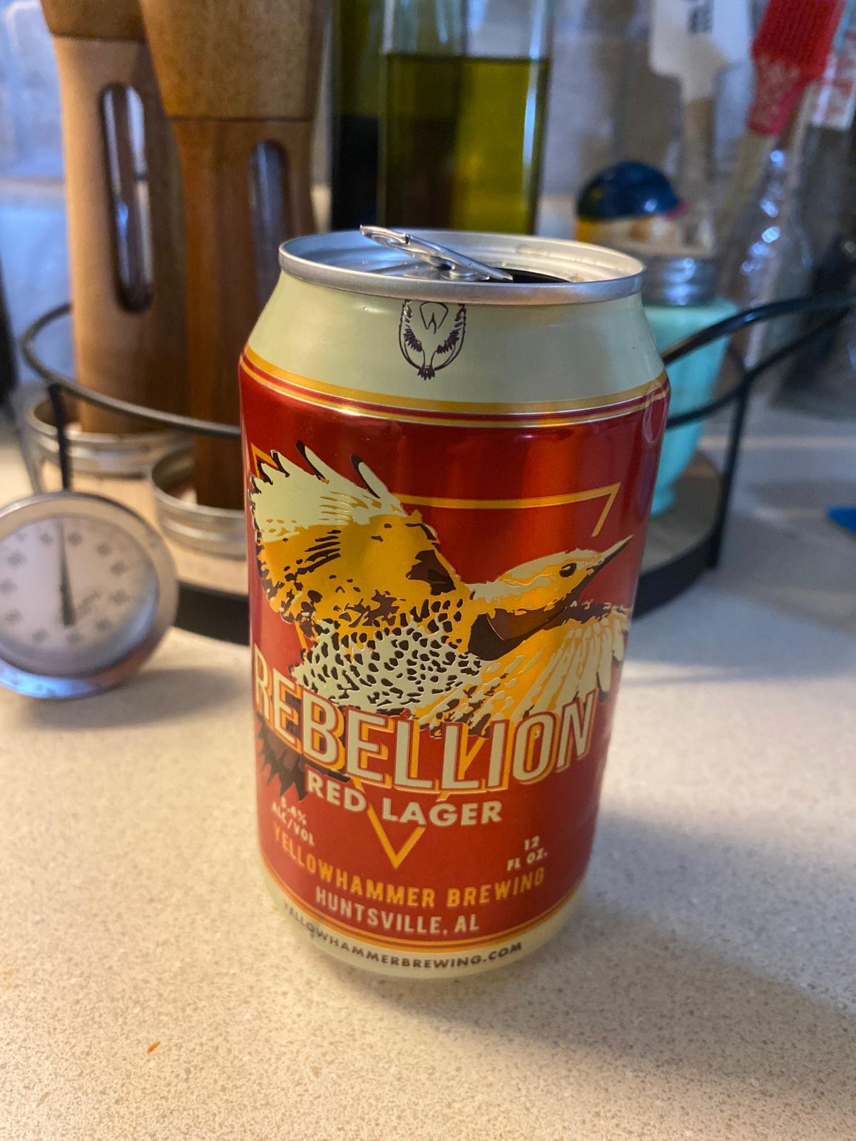 Rebellion Red Lager