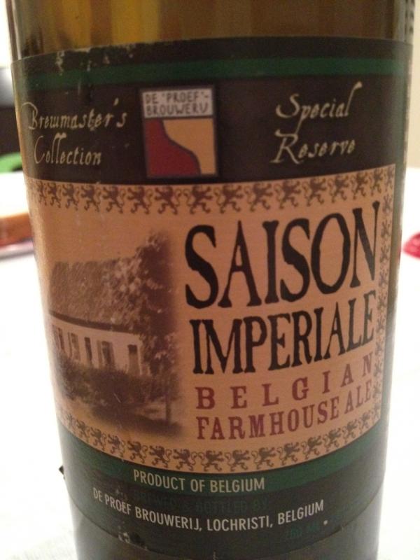 Saison Imperiale - Belgian Farmhouse Ale