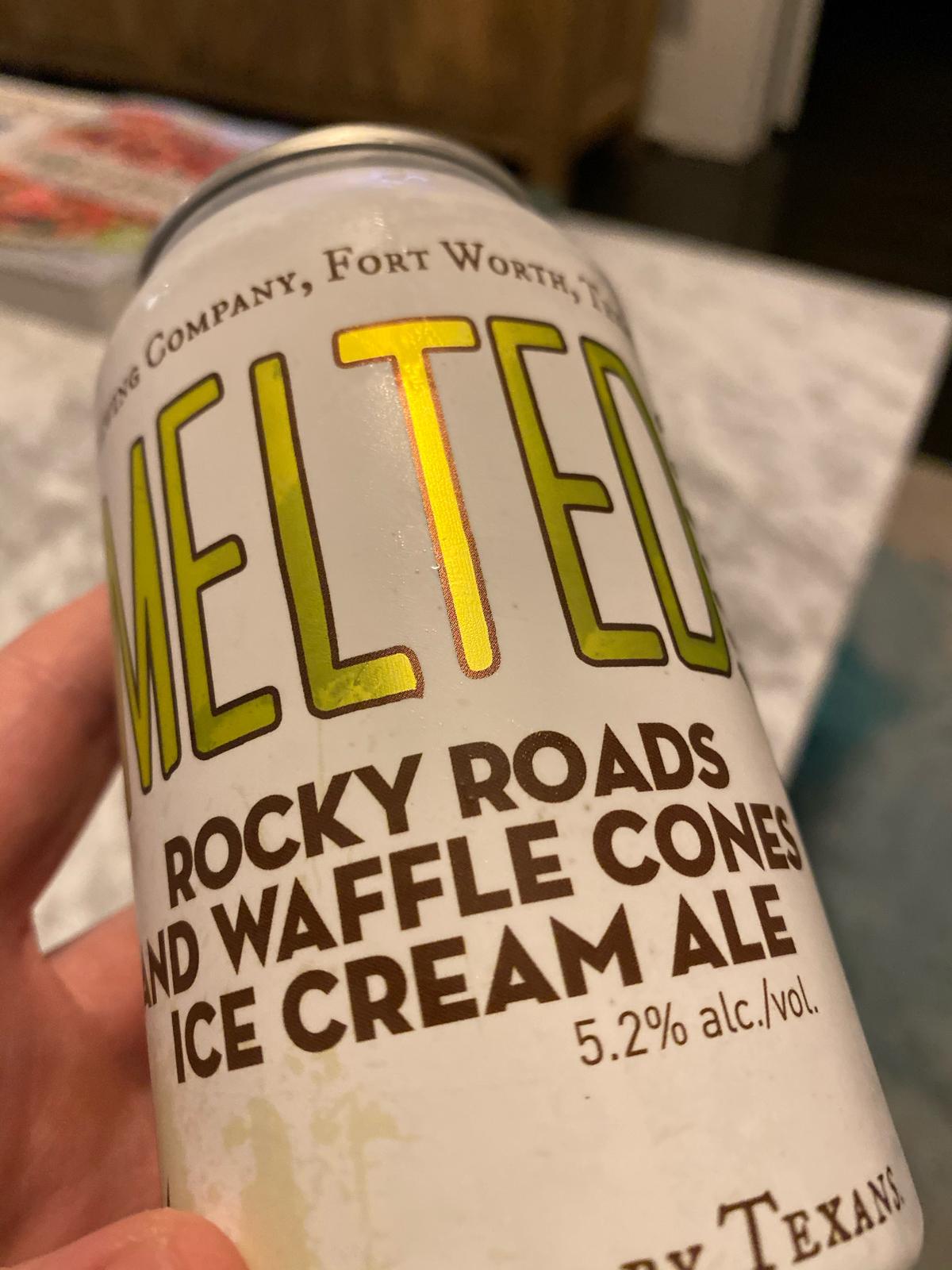 Melted Rocky Roads and Waffle Cones Ice Cream Ale