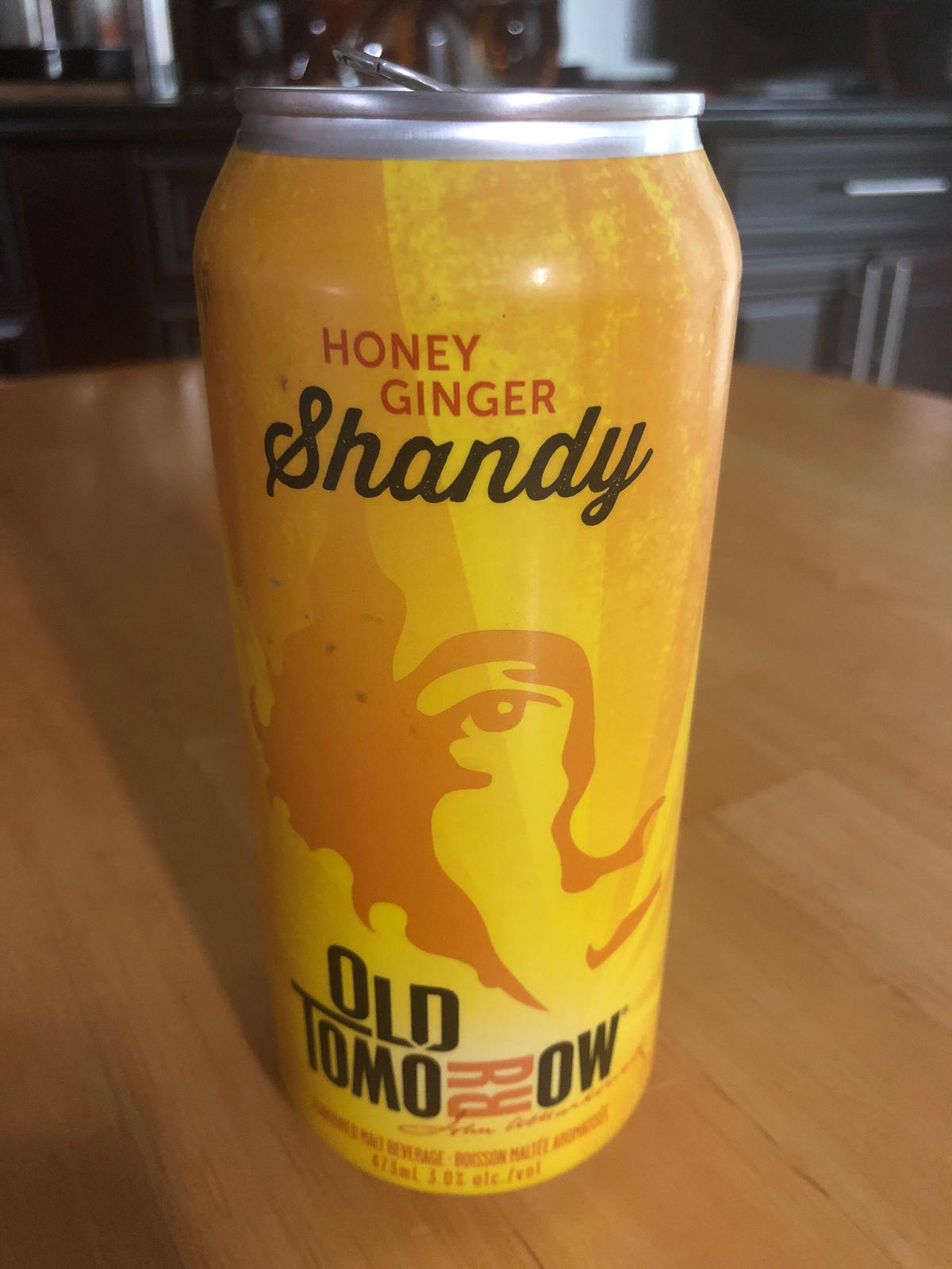 Honey Ginger Shandy