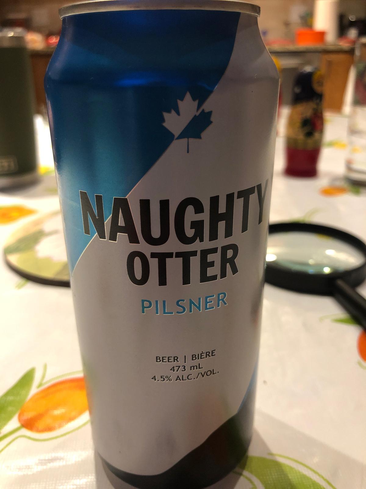 Naughty Otter Pilsner