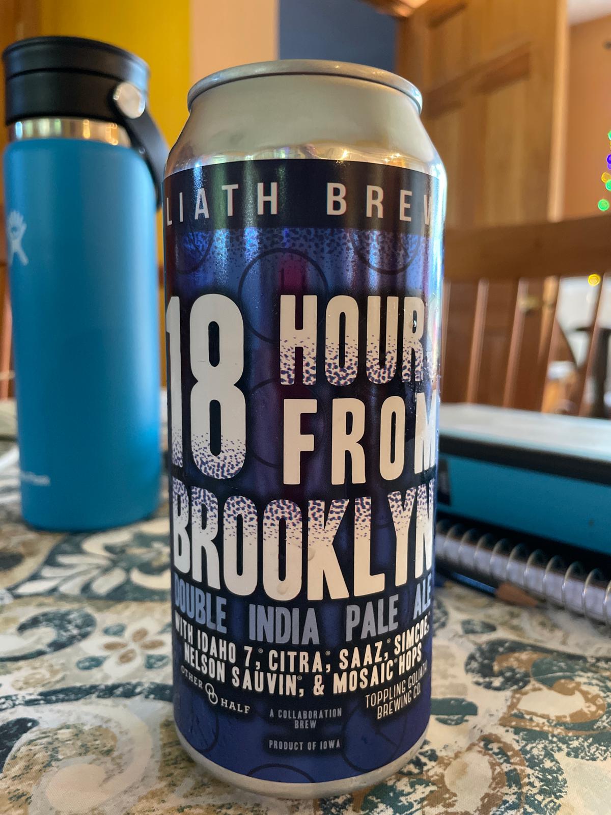 18 Hours From Brooklyn (Collaboration with Other Half Brewing Company)