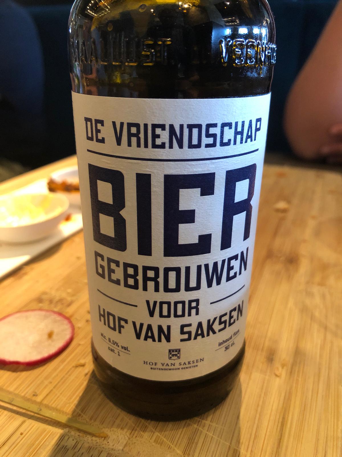 De Vriendschap - Bier Gebrouwen voor Hof Van Saksen