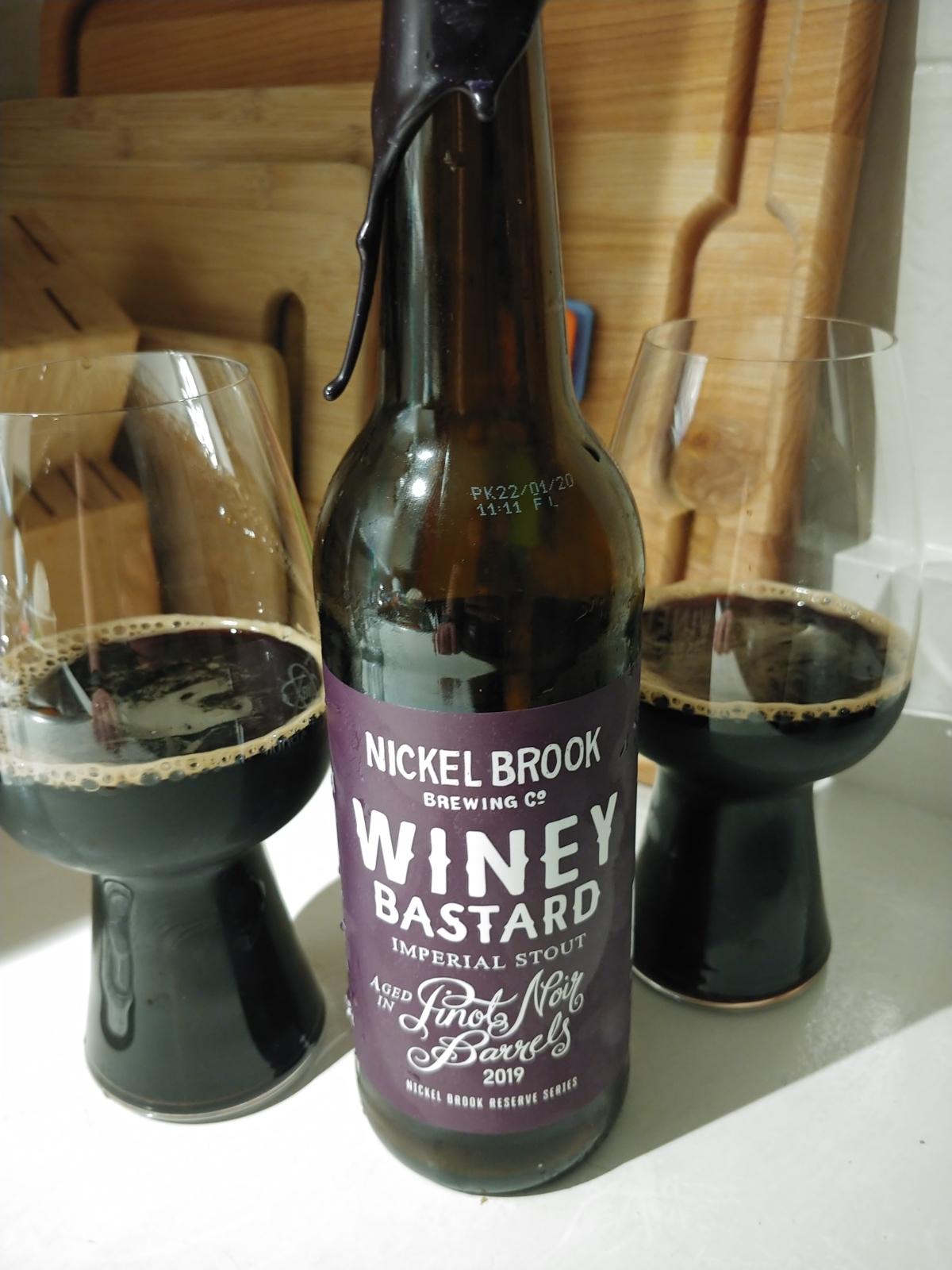 Winey Bastard (Pinot Noir Barrel Aged Bolshevik Bastard)