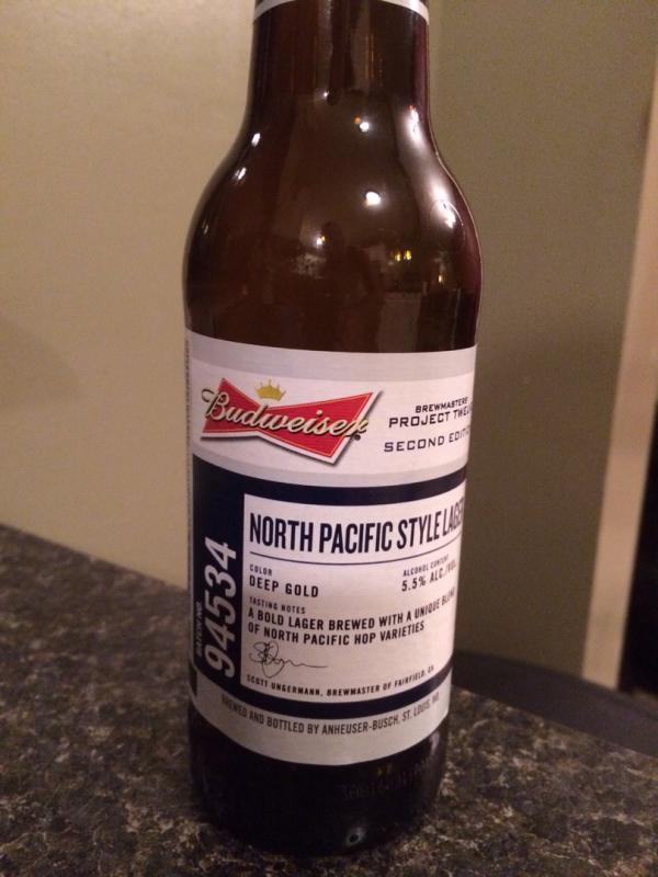 Budweiser Project Twelve - North Pacific Style Lager
