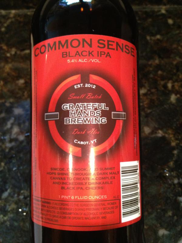 Common Sense Black IPA