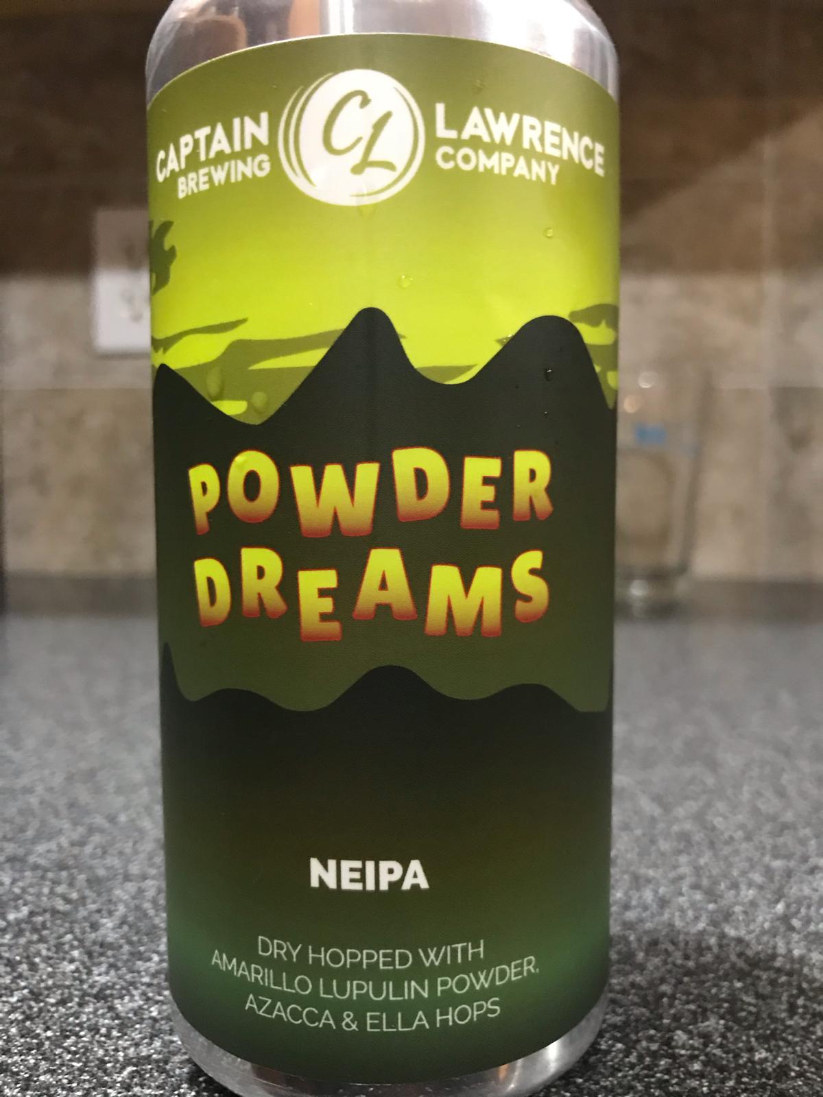 Powder Dreams - Dry Hopped W/ Amarillo Lupulin Powder, Azaca, and Ella Hops