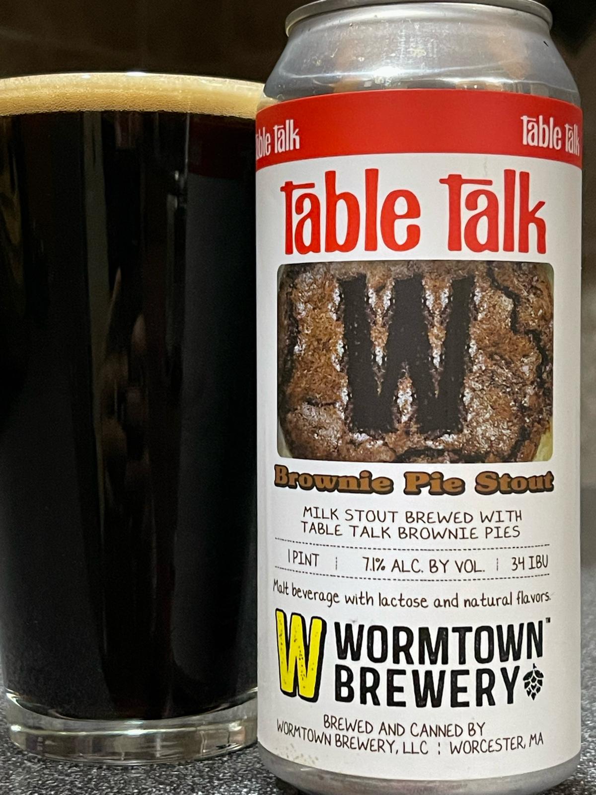 Table Talk Brownie Pie Stout