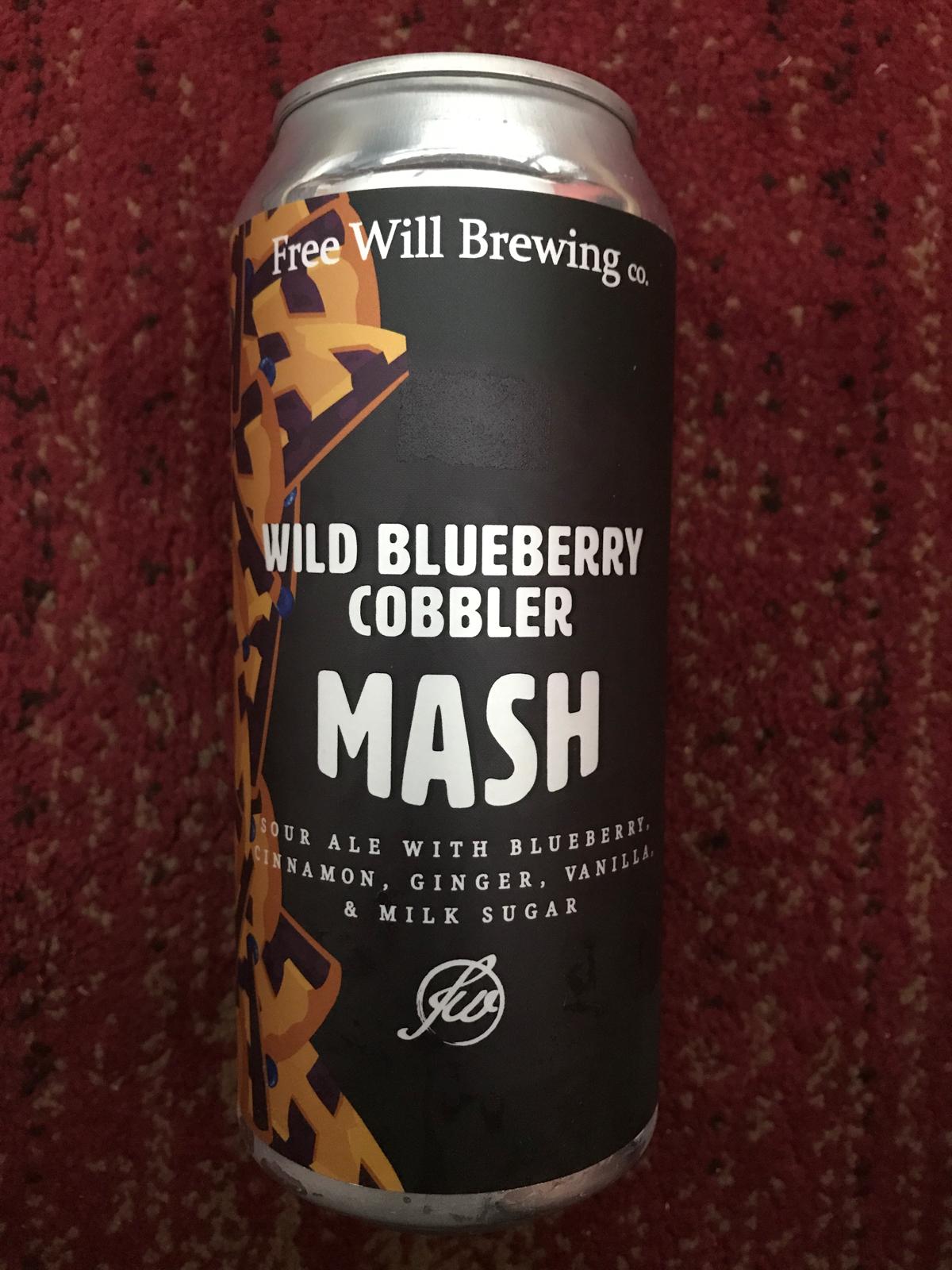 Wild Blueberry Cobbler Mash 