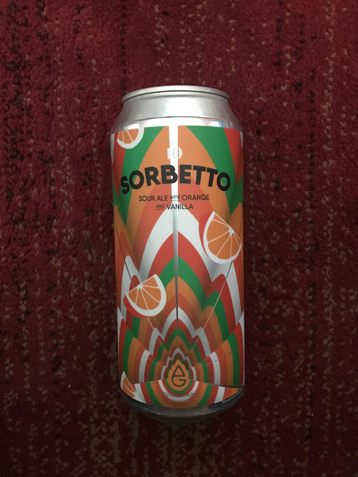 Sorbetto Series #10 - Orange And Vanilla