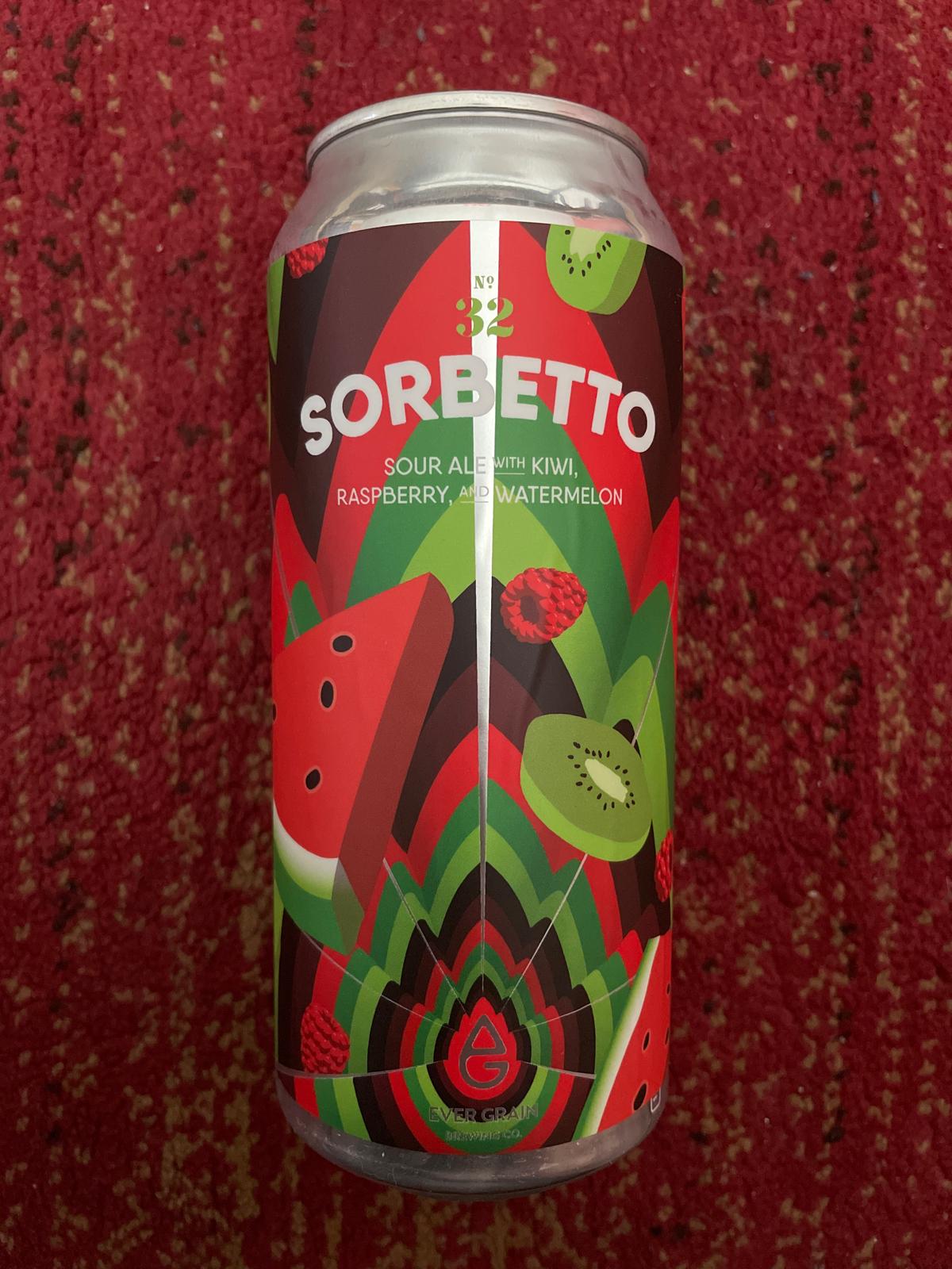 Sorbetto Series #32 - Kiwi, Raspberry And Watermelon