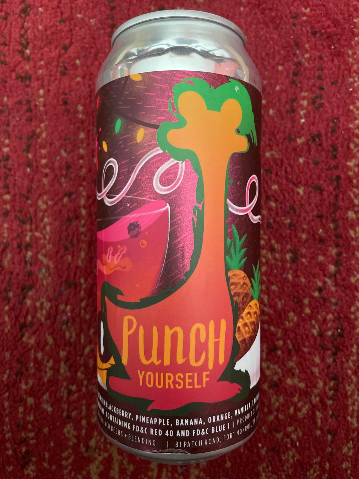 Punch Yourself: Rum Runner - Blackberry, Pineapple, Banana, Orange & Vanilla